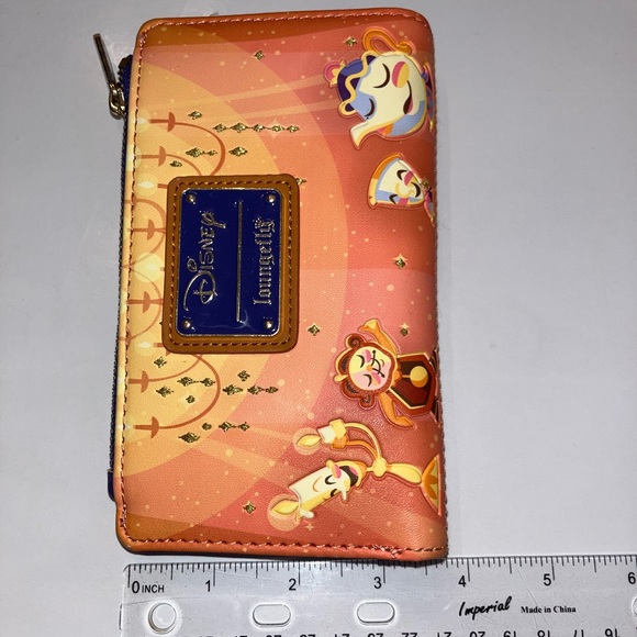 Loungefly Wallet Bell Beauty and the Beast - Picture 6 of 6